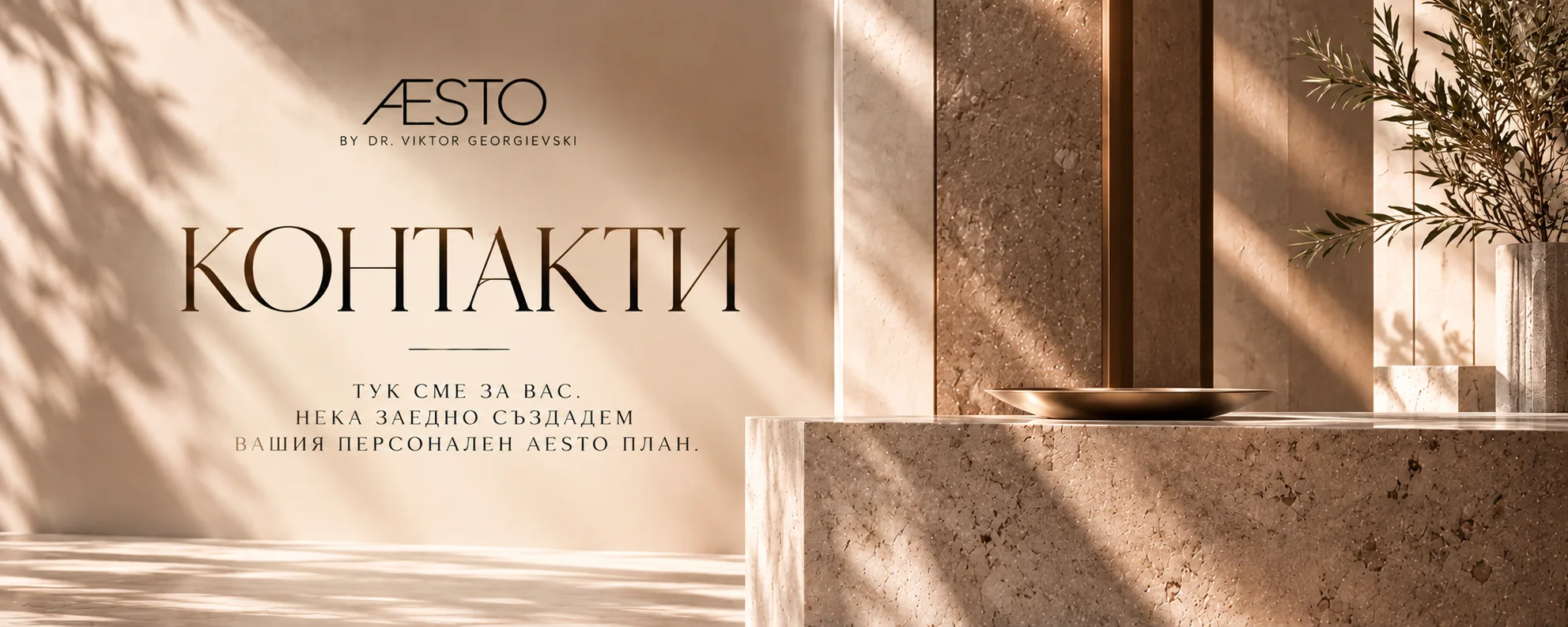 Контакти - AESTO Clinic